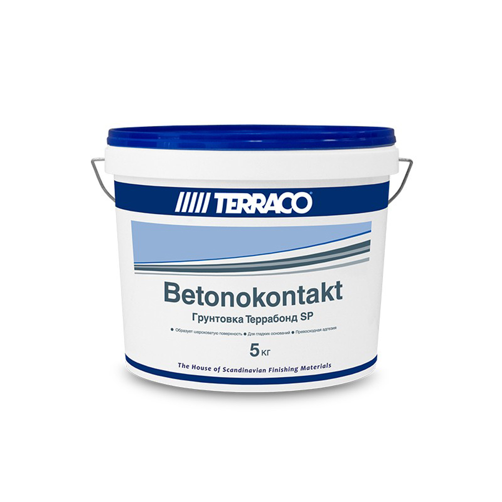 Грунтовка бетоноконтакт Terrabond SP 5кг в Калининграде