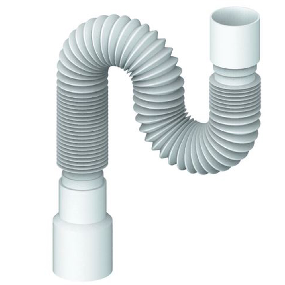 Гофра для сифона d40х40/50, 120см. D120, Unicorn в Калининграде