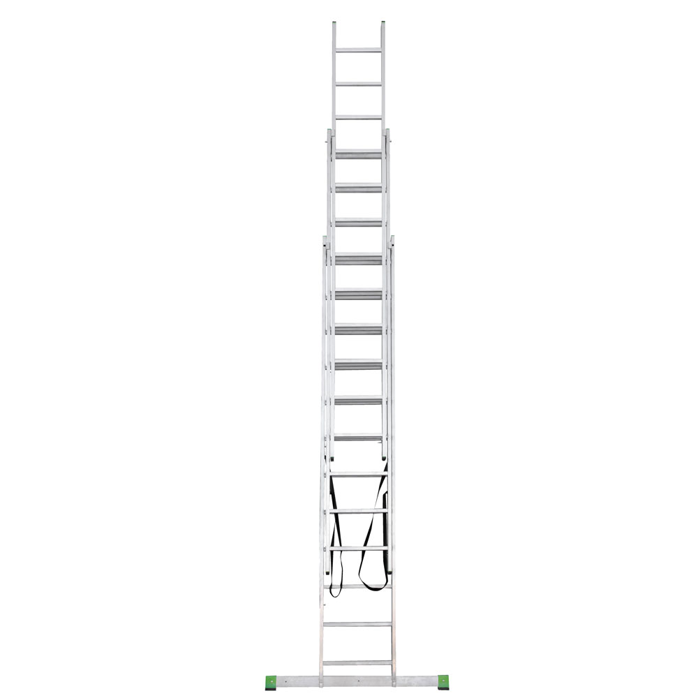 Лестница трехсекционная 3x12 (6.63м-8.81м) Полупрофессиональная серия NV200  VIRA Новая высота