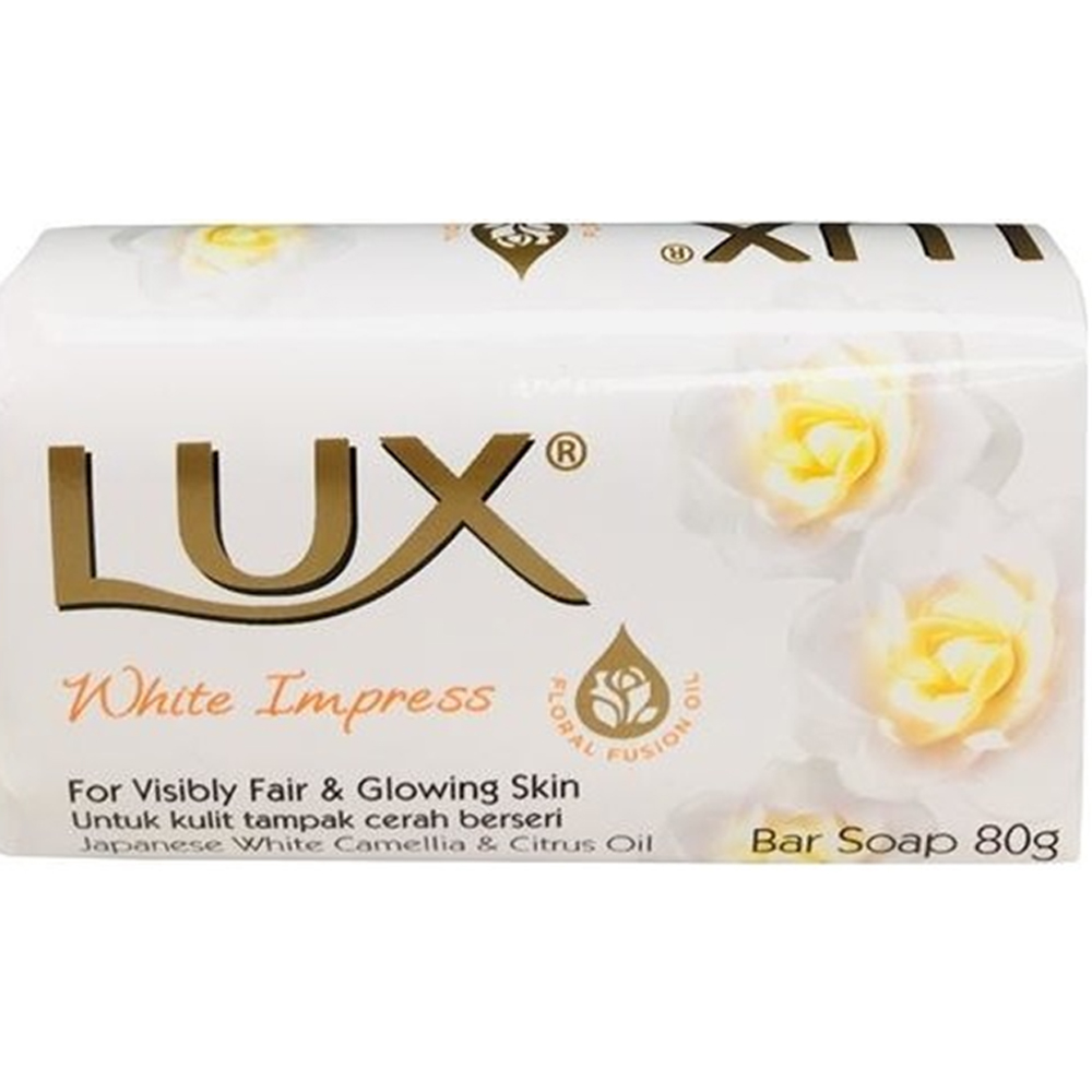 Мыло туалетное LUX Bright Impress 80 гр