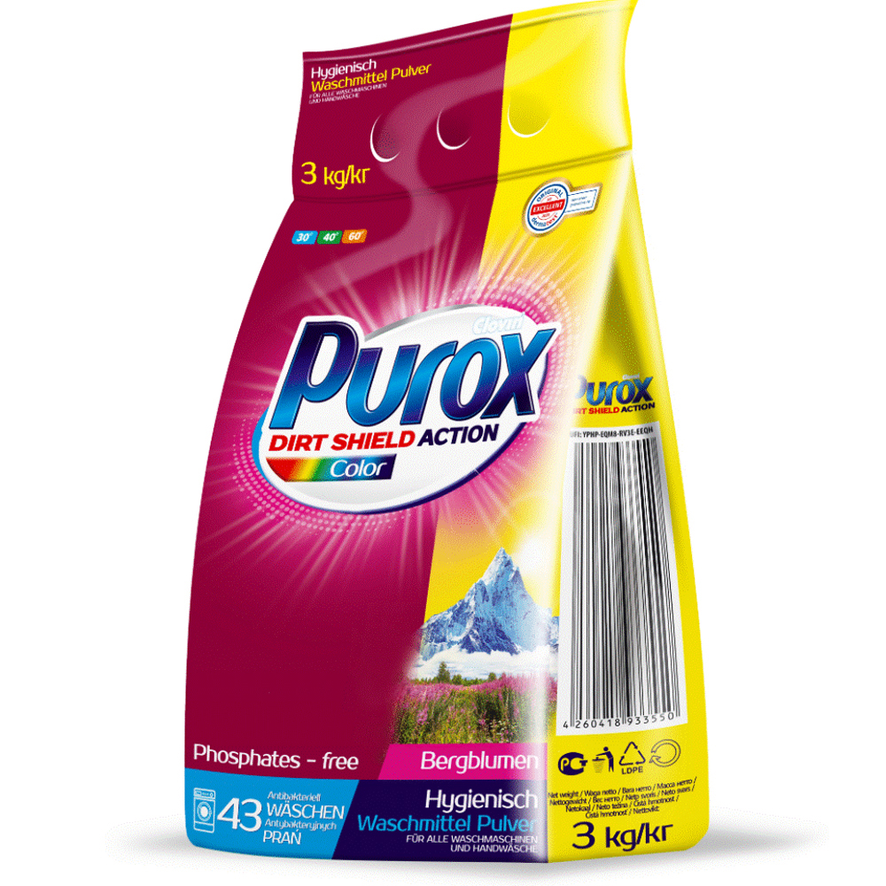 Порошок стиральный Purox Color 3кг в Калининграде