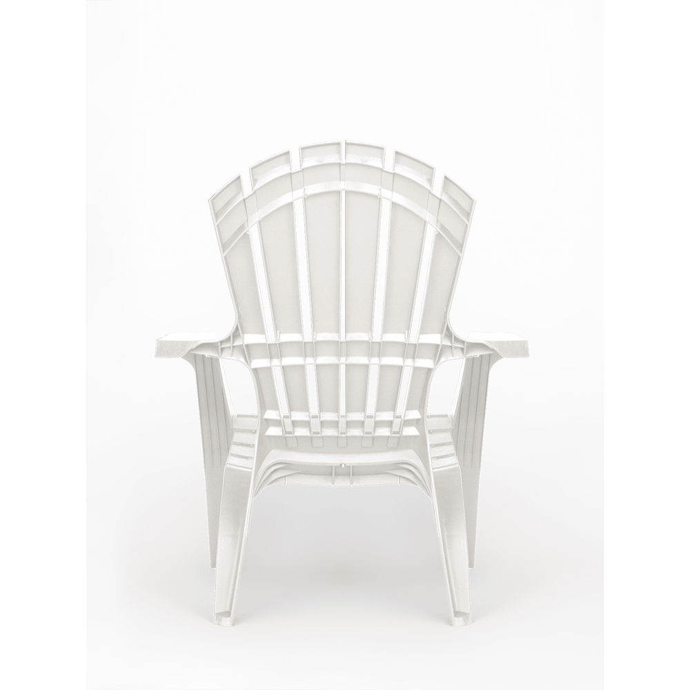Пластиковое кресло капри белое