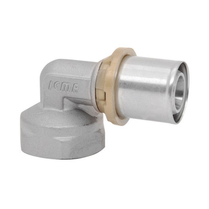 Колено для металлопласт. трубы 16мм х 1/2 (РВ) ПРЕСС (профили TH,H,U ...