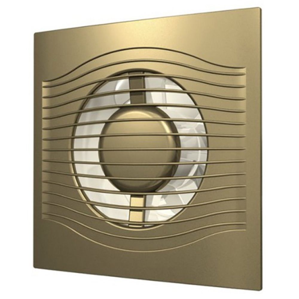 Вентилятор бытовой настенный D 100 SLIM 4C champagne (с обратным ...