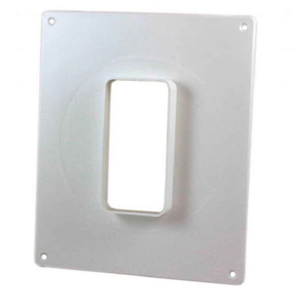 Фланец вентиляционный 60х120 мм вертикальный на площадке 180х250мм ...