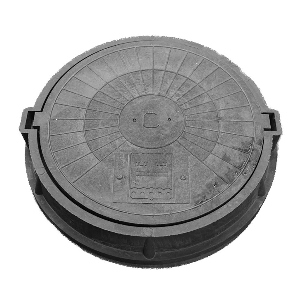 Люк полимерпесчаный 750х125мм 6т черный тип \"С\" (47кг) в Калининграде