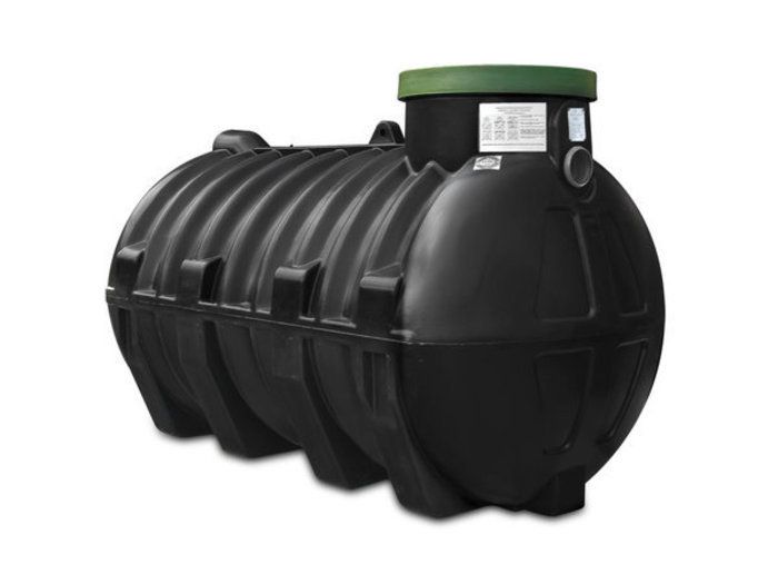 Резервуар 3 м/3 (комплект - бочка, крышка, корзина, керамзит) для системы сточных вод и канализации ПВХ (Септик) в Калининграде