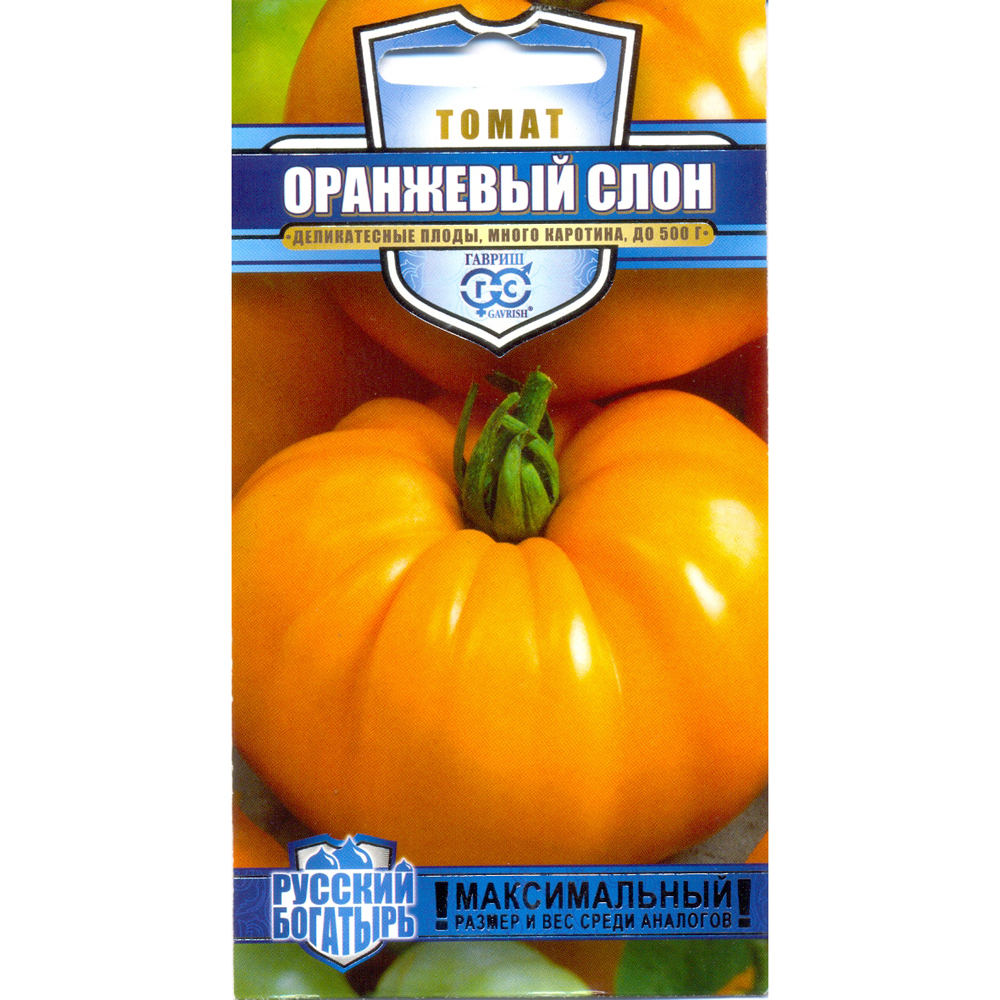 Семена томат оранжевый слон