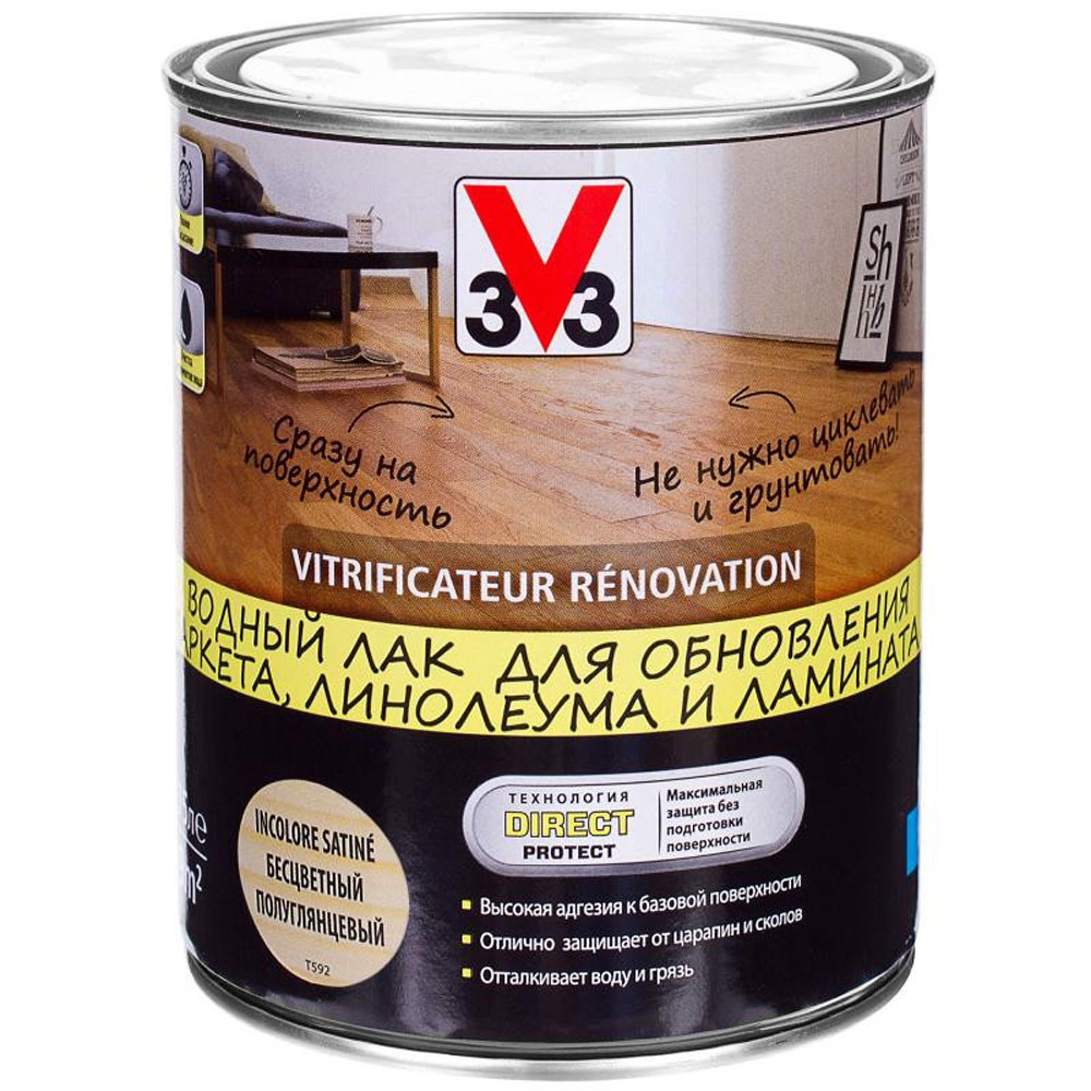 V33 паркетный лак vitrificateur