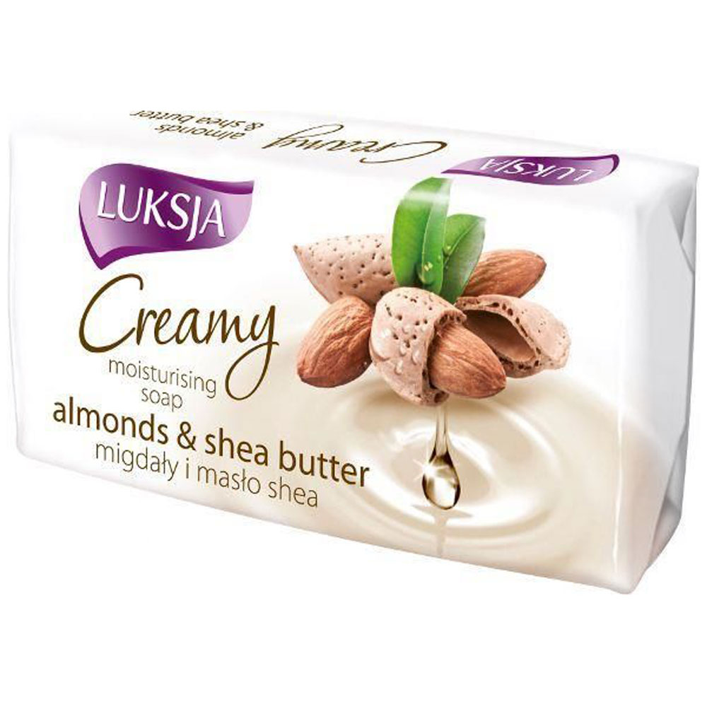 Мыло крем Luksya Almond&Shea (Миндаль и масло Ши) 90гр